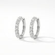 Diamond Look Hoop Earrings