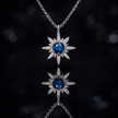 Radiant Starburst Pendant Necklace