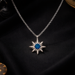 Radiant Starburst Pendant Necklace