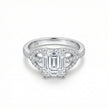 Emerald Cut Solitaire Ring