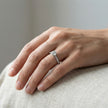 Classic Solitaire Adjustable Ring