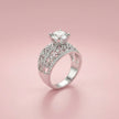 Vintage Style Adjustable Solitaire Ring