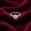 Bezel Set Solitaire Adjustable Ring