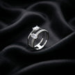 Open Double Stone Statement Ring