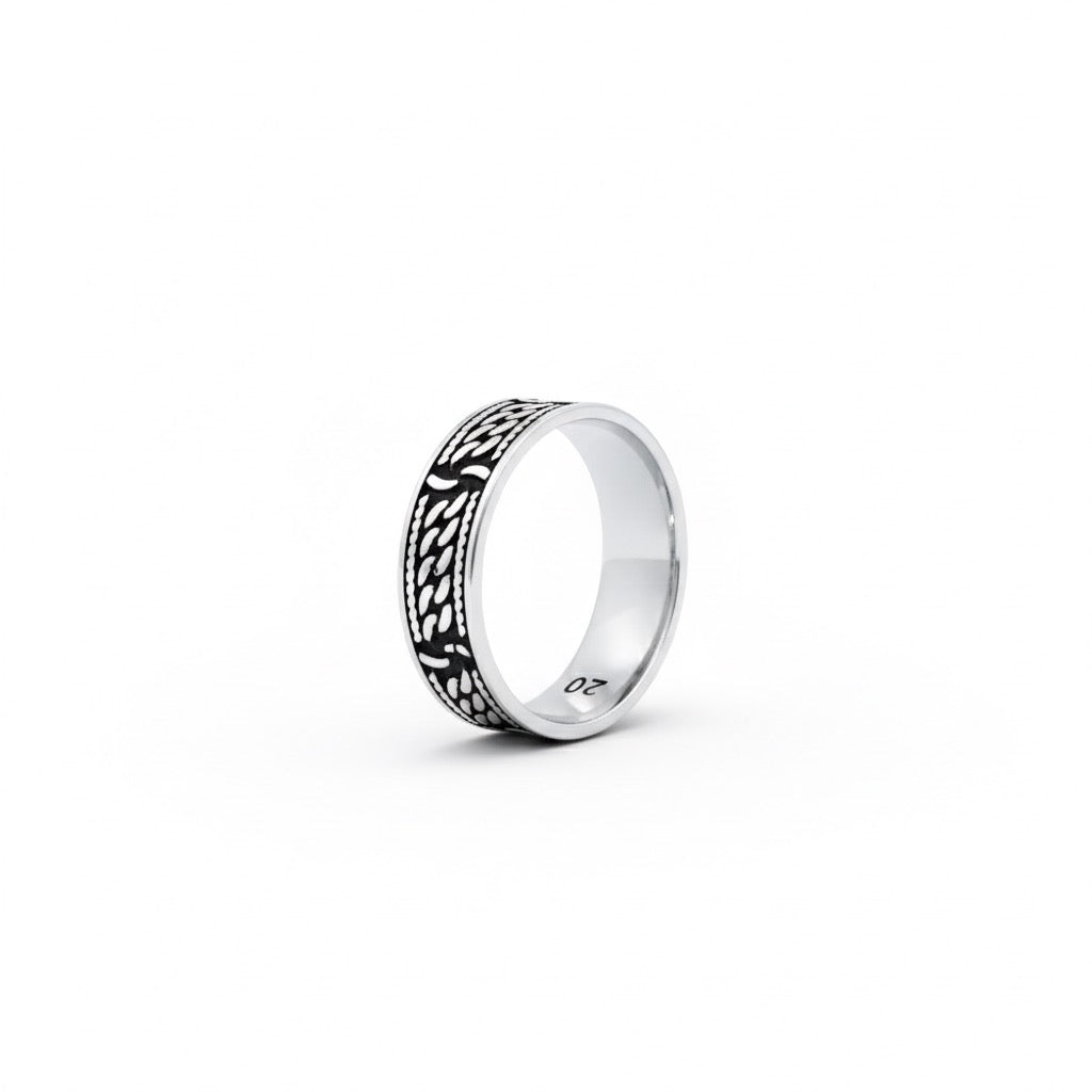 Leaf-Motif Heritage Statement Band
