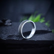 Carbon-Fiber Motif Heritage Statement Band