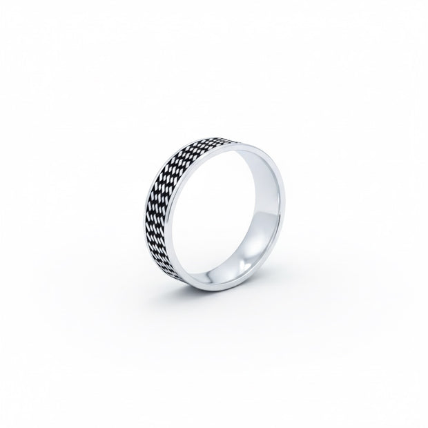 Carbon-Fiber Motif Heritage Statement Band