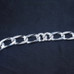 Bold Oval Link Silver Bracelet