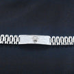 Crown Link Silver Bracelet