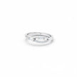 Minimal Baguette Diamond Curve Ring