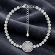 Lavender Dream Halo Tennis Bracelet