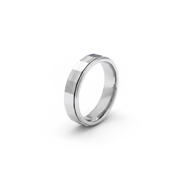 Horizon Faceted Statement Band