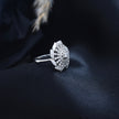 Silver Grand Bloom Ring