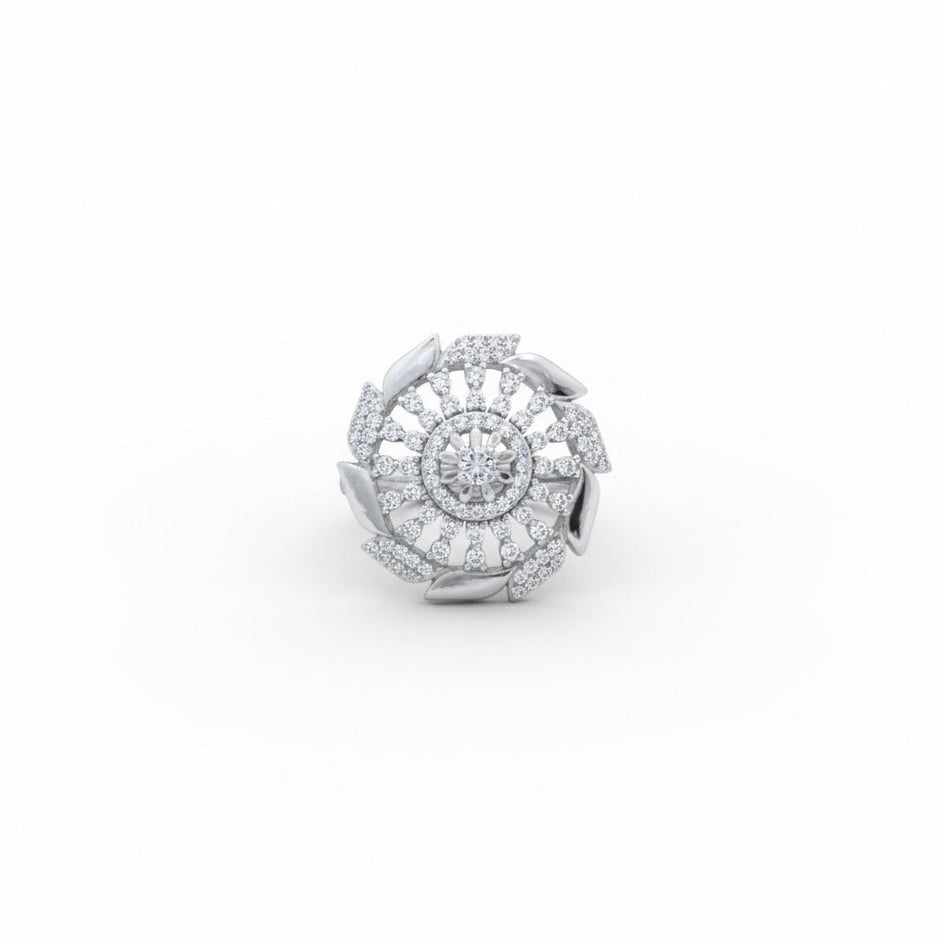 Silver Grand Bloom Ring