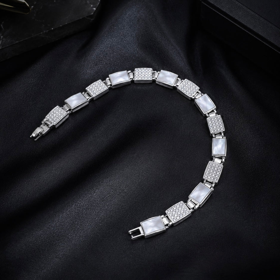 Pearl Shell Alternating Bracelet