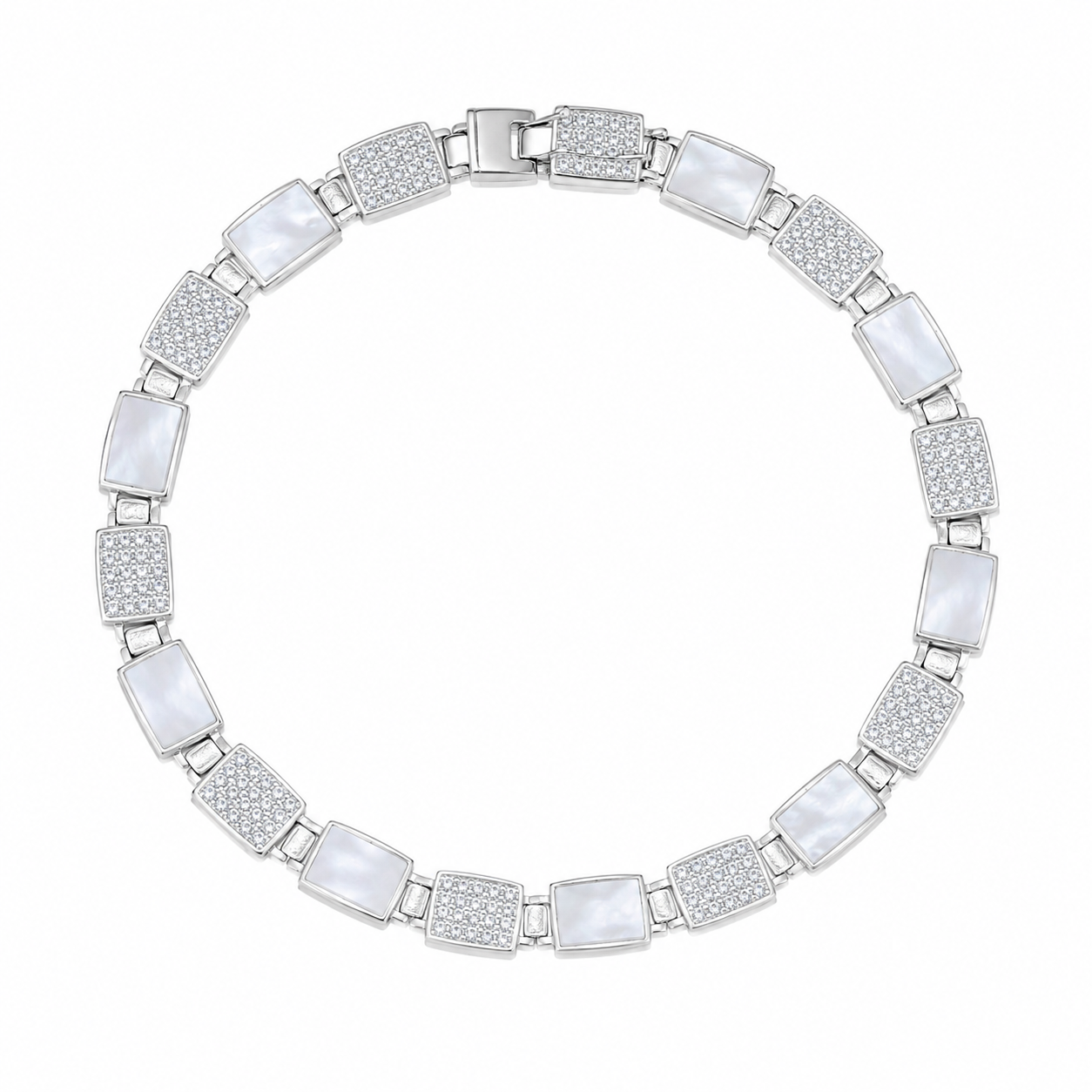 Pearl Shell Alternating Bracelet