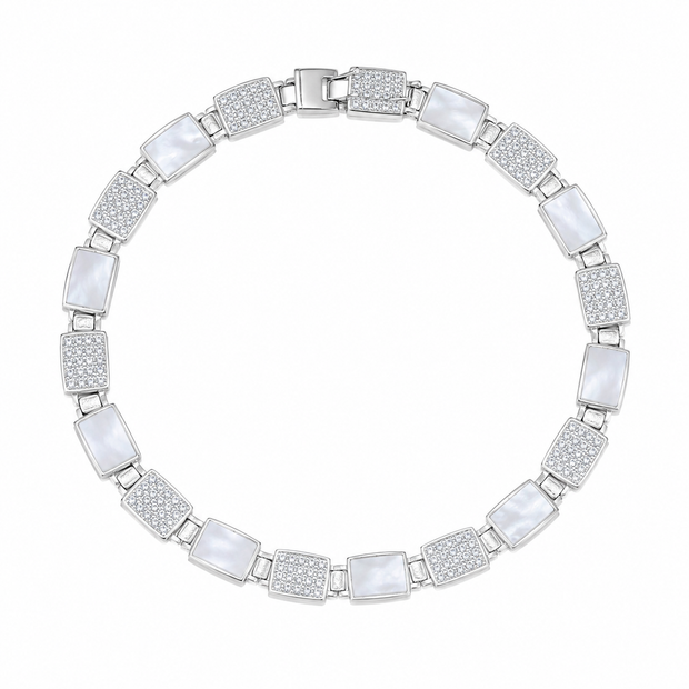 Pearl Shell Alternating Bracelet