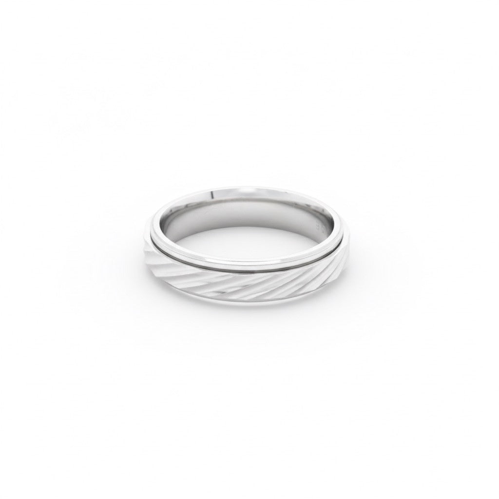 Helix Horizon Textured Statement Band