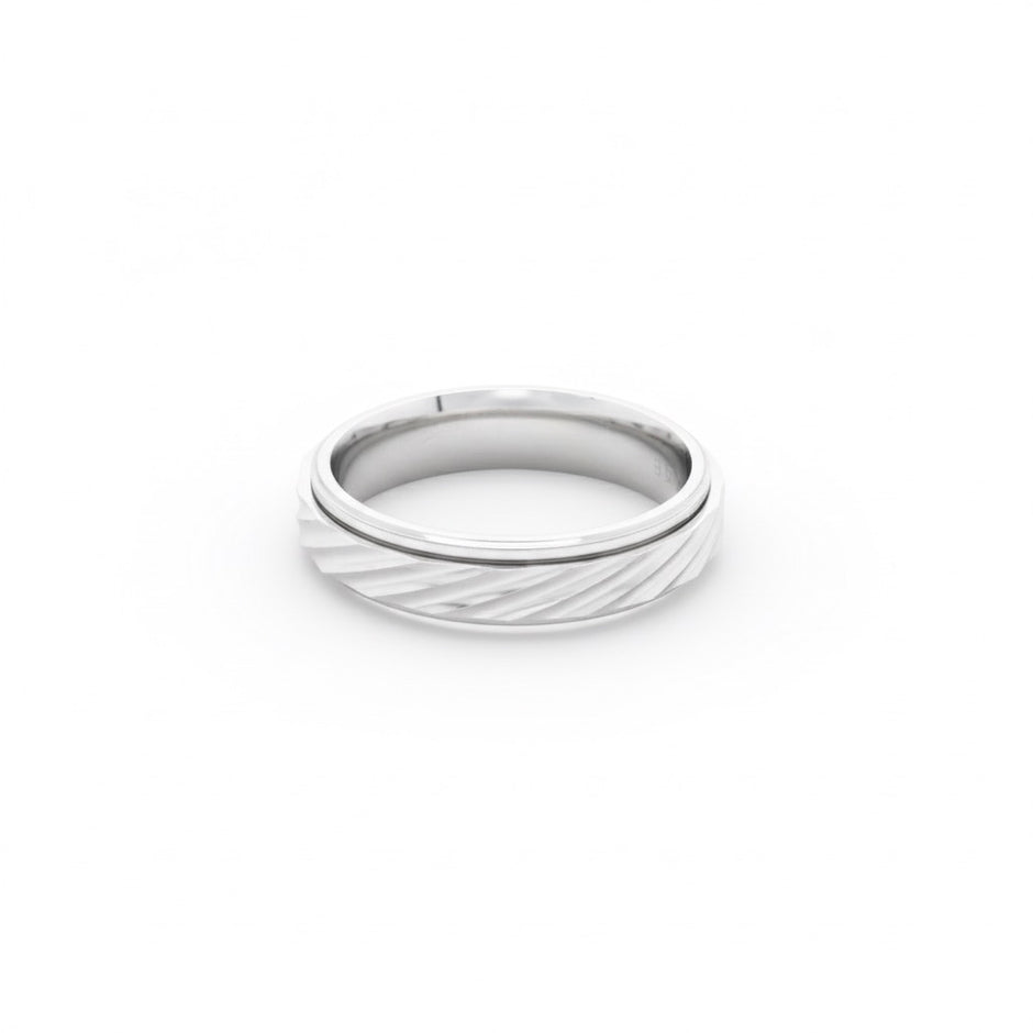 Helix Horizon Textured Statement Band