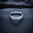 Helix Horizon Textured Statement Band