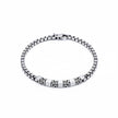 Square Cube Block Chain Bracelet
