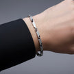 Greek Key Barrel Bracelet