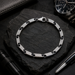 Greek Key Barrel Bracelet