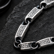 Greek Key Barrel Bracelet