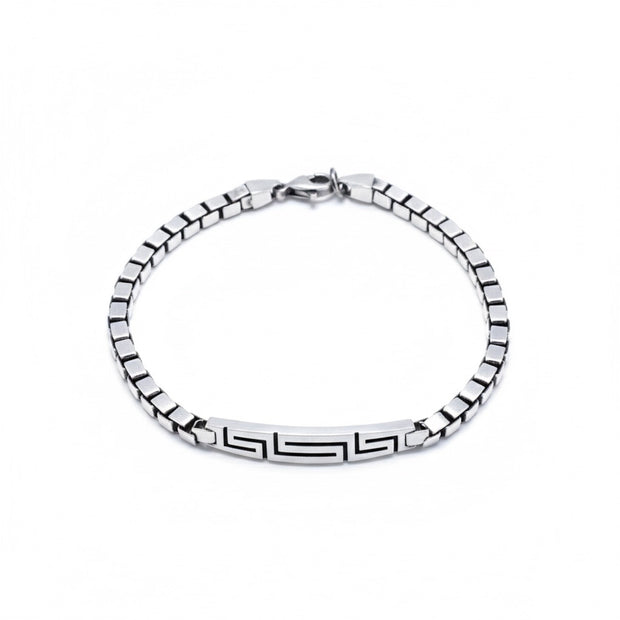 Greek Box Chain Bracelet