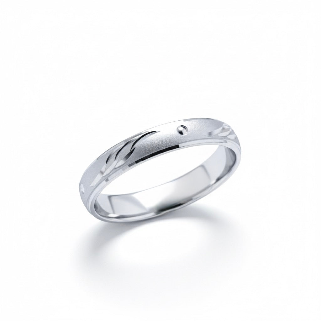 Silver Urban Line Ring