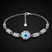 Evil Eye Protective Link Bracelet