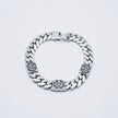 Khanda Plate Silver Bracelet