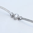 Teardrop Bar Silver Bracelet