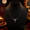 Heart V Shape Mangalsutra