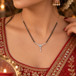 Heart V Shape Mangalsutra