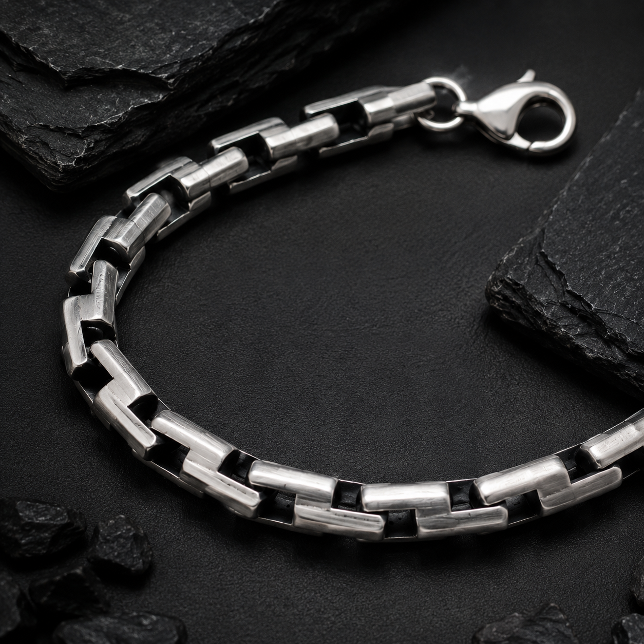 Block Link Bracelet