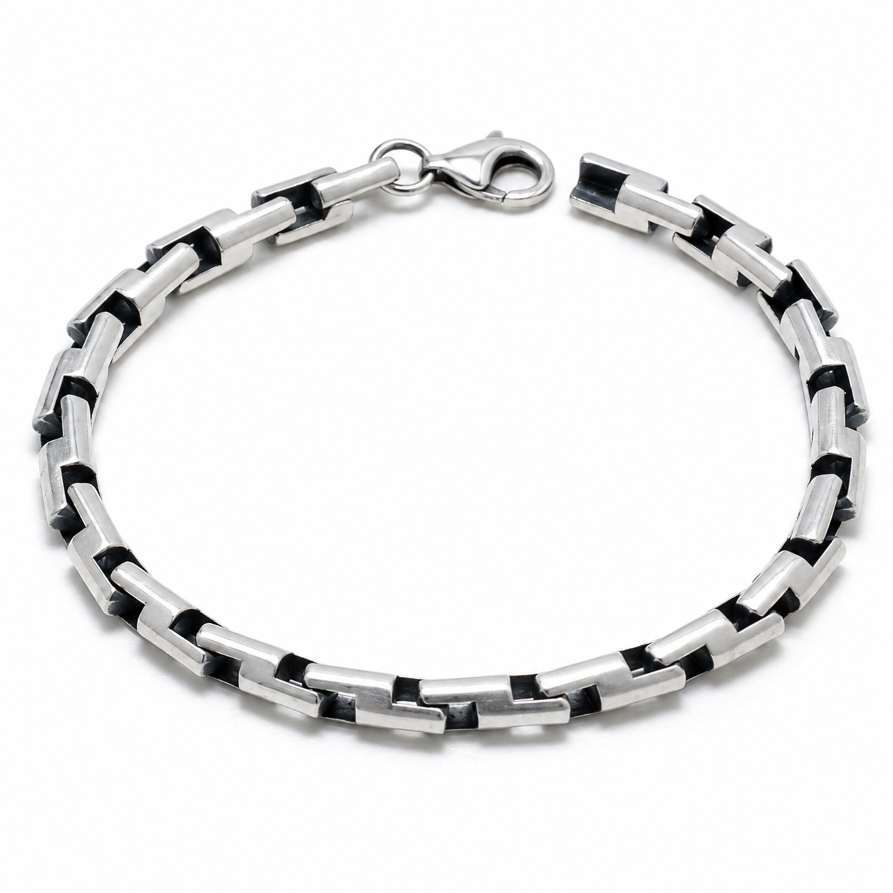 Block Link Bracelet