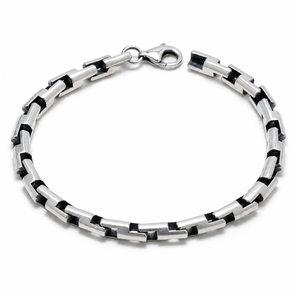 Block Link Bracelet