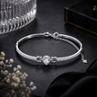 Teardrop Halo Kada Bracelet