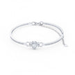 Teardrop Halo Kada Bracelet