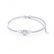 Pavé Bar Sterling Silver Bracelet