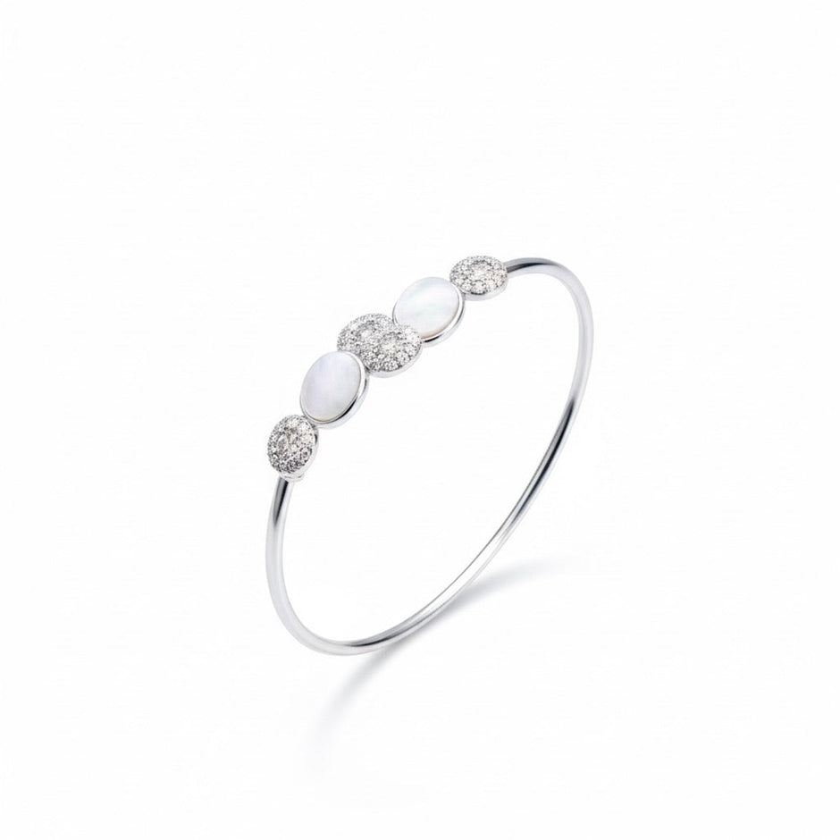 Oval Trio Silver Bracelet