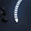 Textured Block Link Bracelet