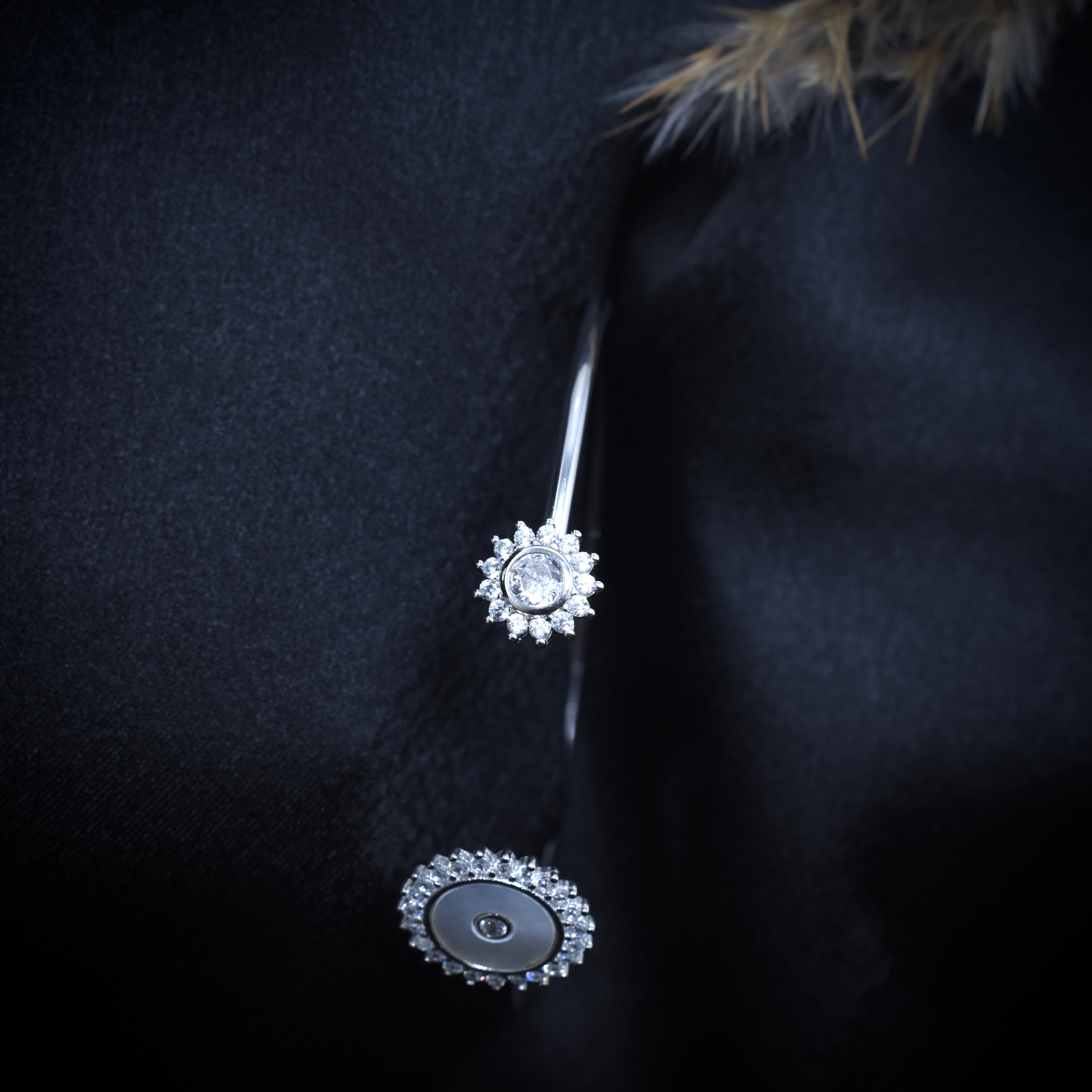 Mother-of-Pearl Inspired sterling Silver Bracelet