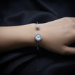 Mother-of-Pearl Inspired sterling Silver Bracelet