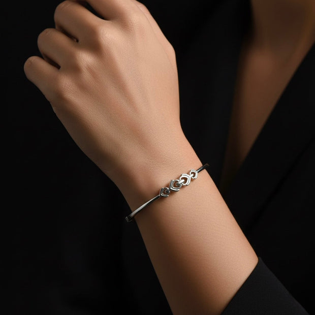 Petite Knots Silver Bracelet