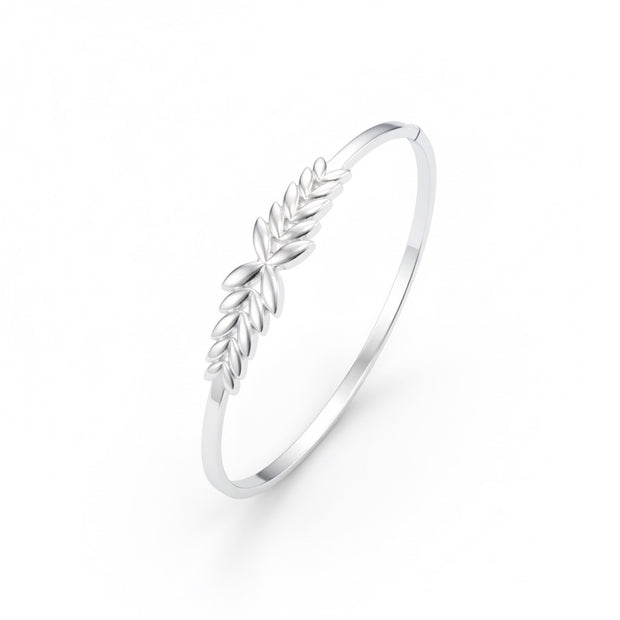 Olive Leaf Kada Bracelet