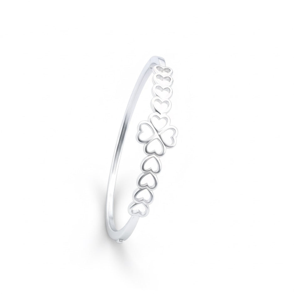 Clover Heart Kada Bracelet