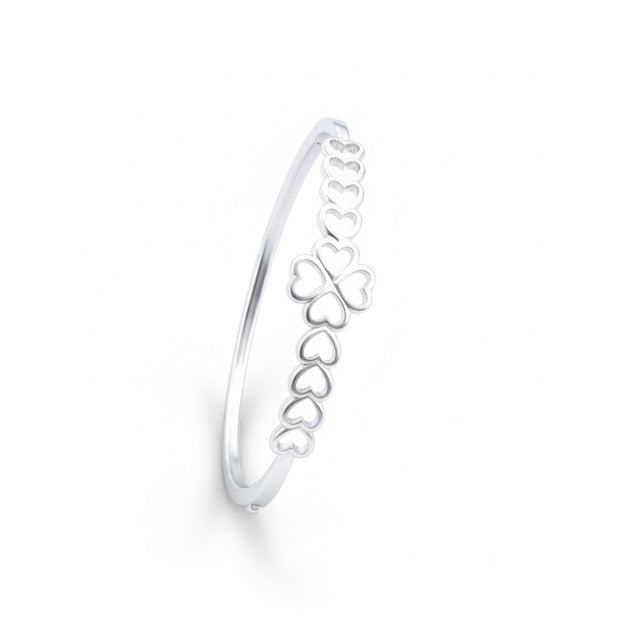Clover Heart Kada Bracelet