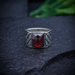 Vanguard Ruby-Red Turkish Signet Ring